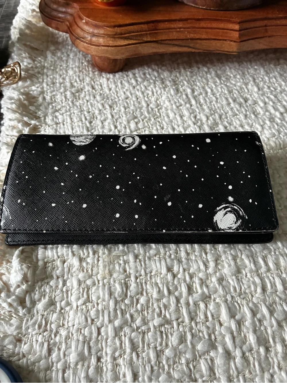 Marc by Marc Jacobs Black & White Space-Print Wallet